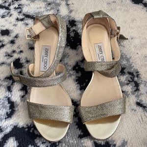 Jimmy Choo platform sandals